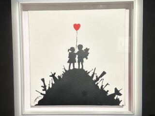 Street-Art im Ausstellungsformat: Banksy